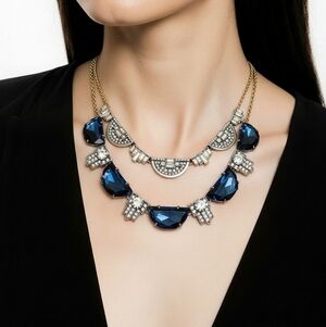 Chloe & Isabel Grand Cabaret Two-Row Convertible Necklace